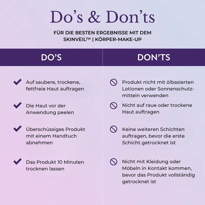 BodyVeil™ | Körper-Make-Up